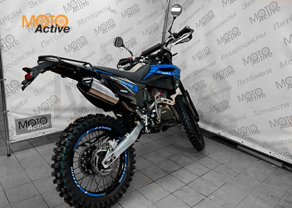 Мотоцикл REGULMOTO Sport-003 PR PRO (4 valves) 6 скоростей ПТС) черный-синий